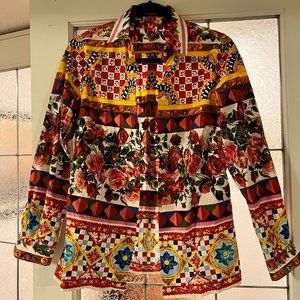 Dolce & Gabbana Floral button-down shirt